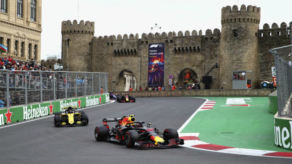 F1 presenta novedades en el GP de Azerbaiyán