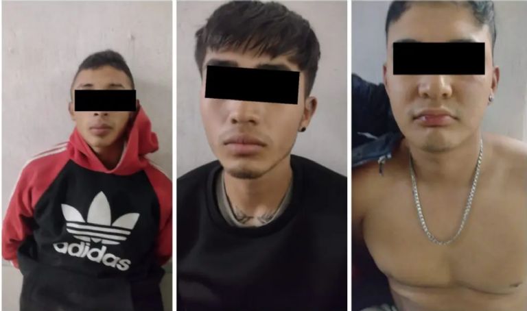Detienen a tres hombres con cocaína y marihuana en Ecatepec