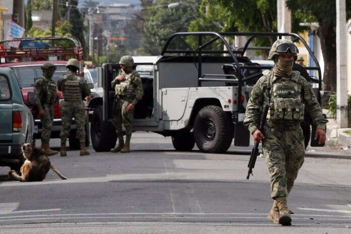 Ejército y FGR aseguran 27 armas largas, granadas y droga en Chiapas