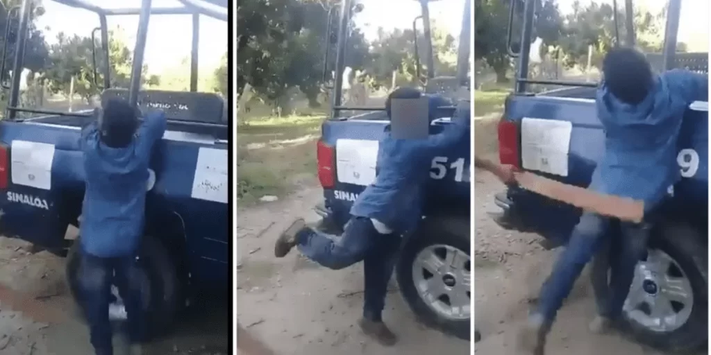 Elementos de la policía de Escuinapa “tablearon” a un detenido