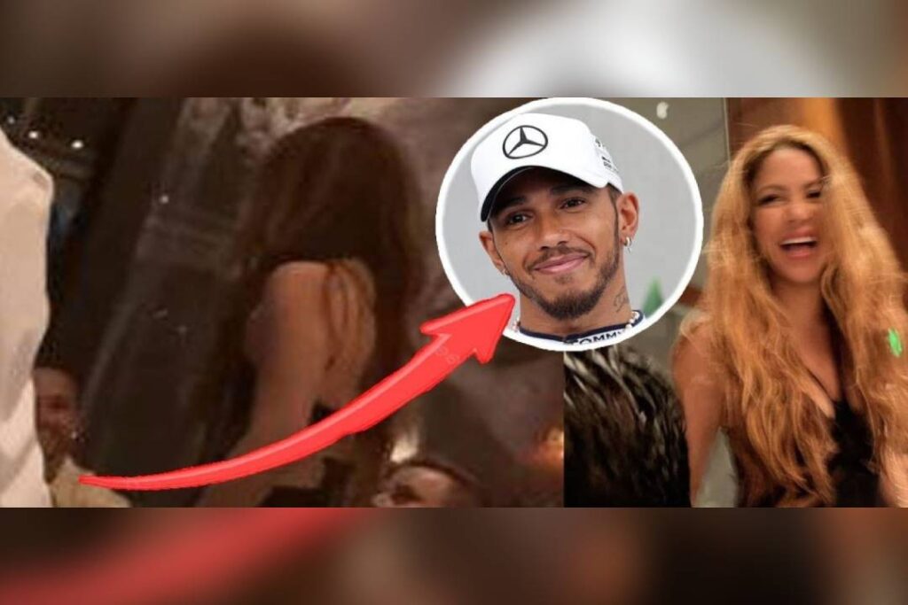 Captan a Shakira con Lewis Hamilton en lujoso restaurante de Miami
