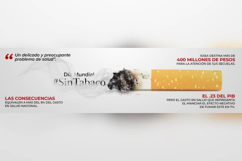 Cigarro compromete finanzas y servicios de salud