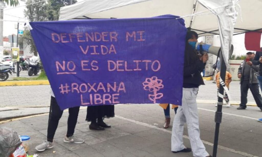 Convocan a marcha en apoyo a Roxana, joven que mató a su violador