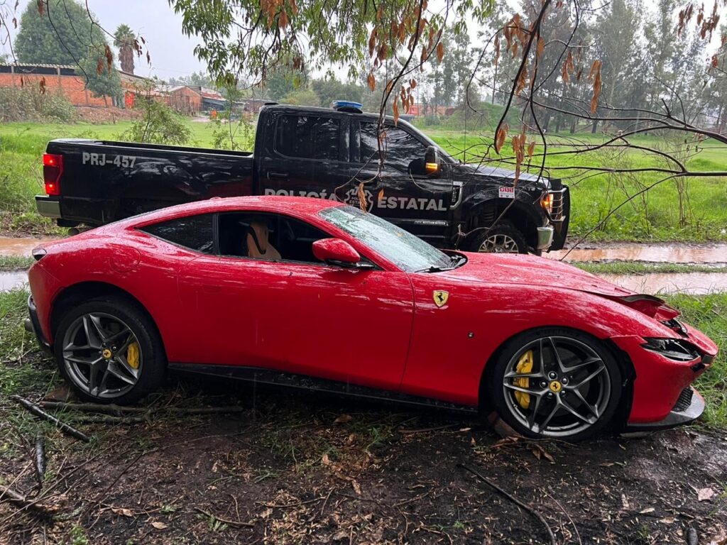Empresario de Aguascalientes sufrió el robo de un Ferrari y fue recuperado en Jalisco
