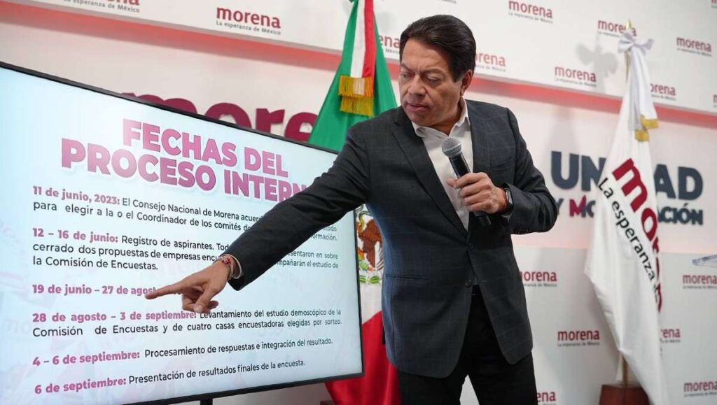Mario Delgado informará a “las corcholatas” sobre casas encuestadoras