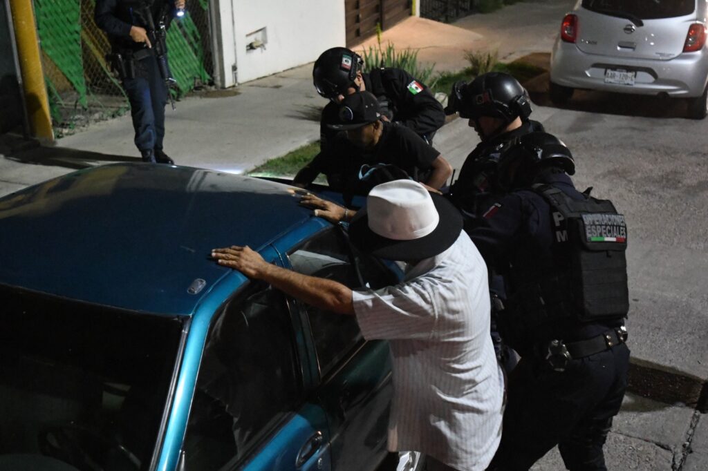 Suman esfuerzos Policías Municipal y Estatal en operativo ‘Barrio Seguro’