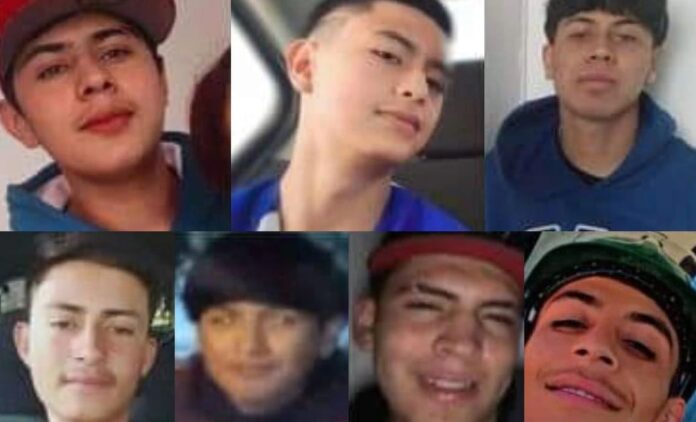 Hallan auto en el que fueron secuestrados los 7 jóvenes de Zacatecas