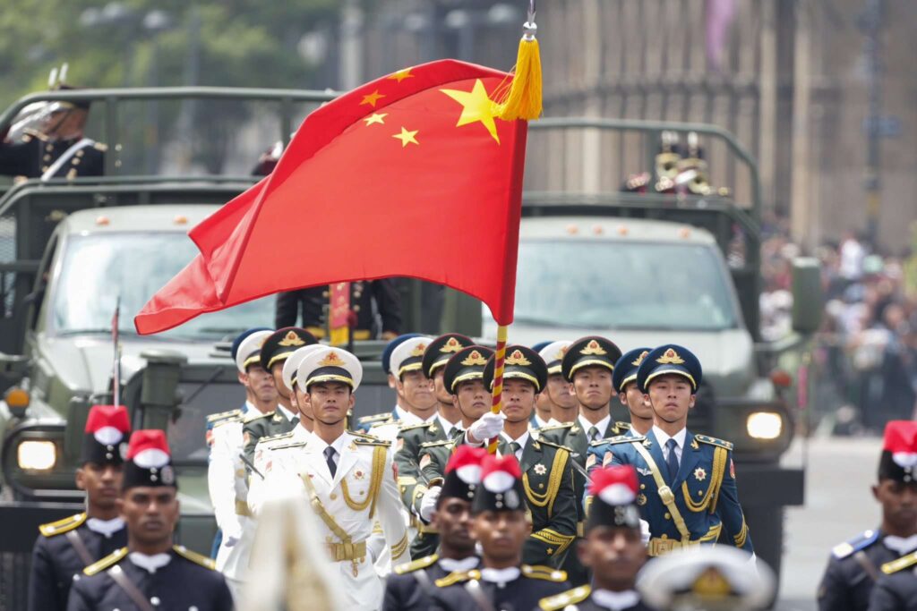 Embajada China celebra participación en desfile del 16 de septiembre