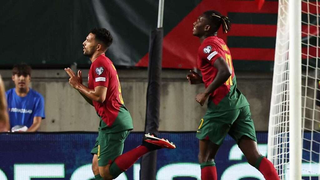 Sin Cristiano Ronaldo, Portugal goleó por nueve goles a Luxemburgo