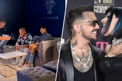 Christian Nodal es captado en una lujosa joyeria Comprara anillo de compromiso