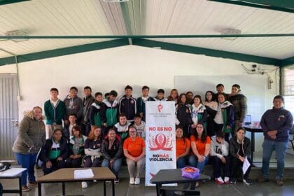 FN CONMEMORA EL AYUNTAMIENTO DE PABELLON DE ARTEAGA EL DIA INTERNACONAL PARA LA ELIMINACION DE LA VIOLENCIA CONTRA LA MUJER CON LA CAMPANA NO ES NO 1