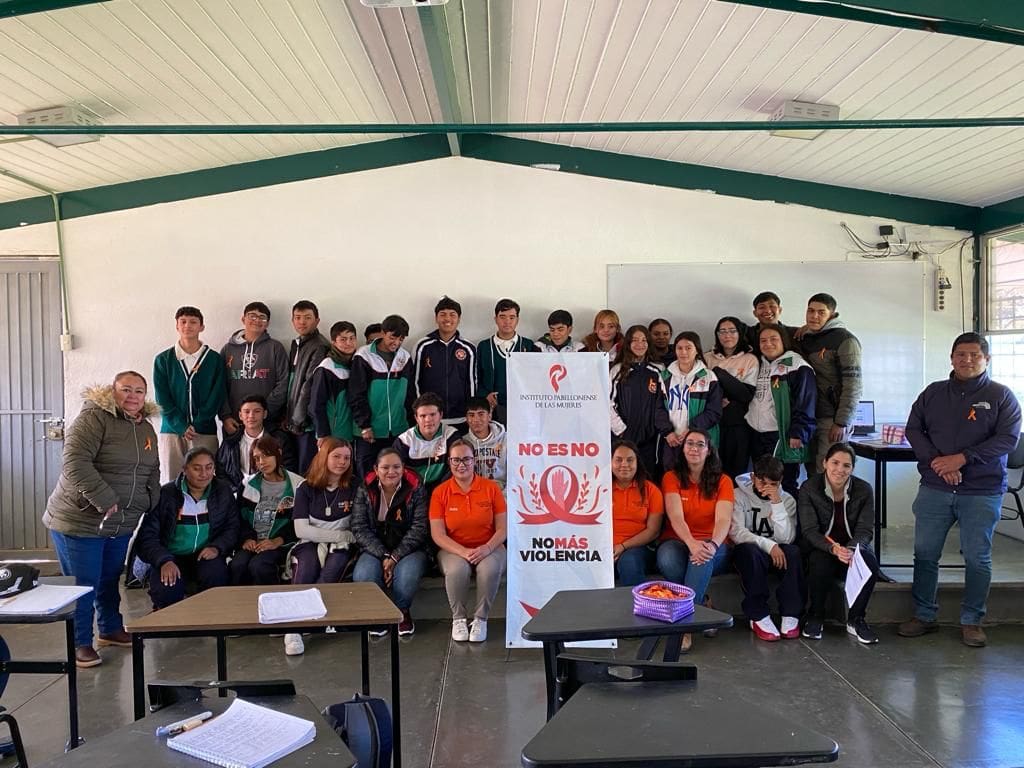 FN CONMEMORA EL AYUNTAMIENTO DE PABELLON DE ARTEAGA EL DIA INTERNACONAL PARA LA ELIMINACION DE LA VIOLENCIA CONTRA LA MUJER CON LA CAMPANA NO ES NO 1