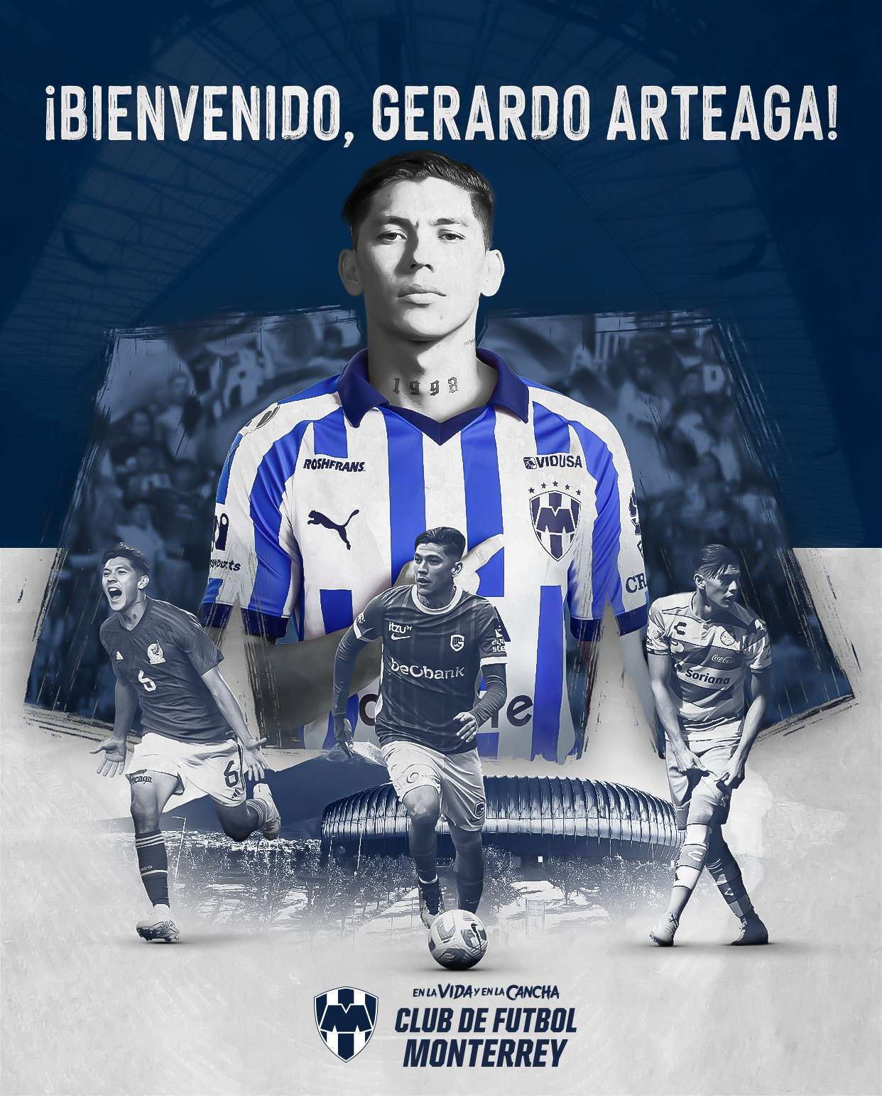 Rayados de Monterrey anuncia la contratación de Gerardo Arteaga