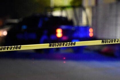 Imagen ilustrativa patrulla y zona acordonada