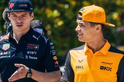 Lando Norris Max Verstappen Azerbaijan GP Baku 2022 1 1