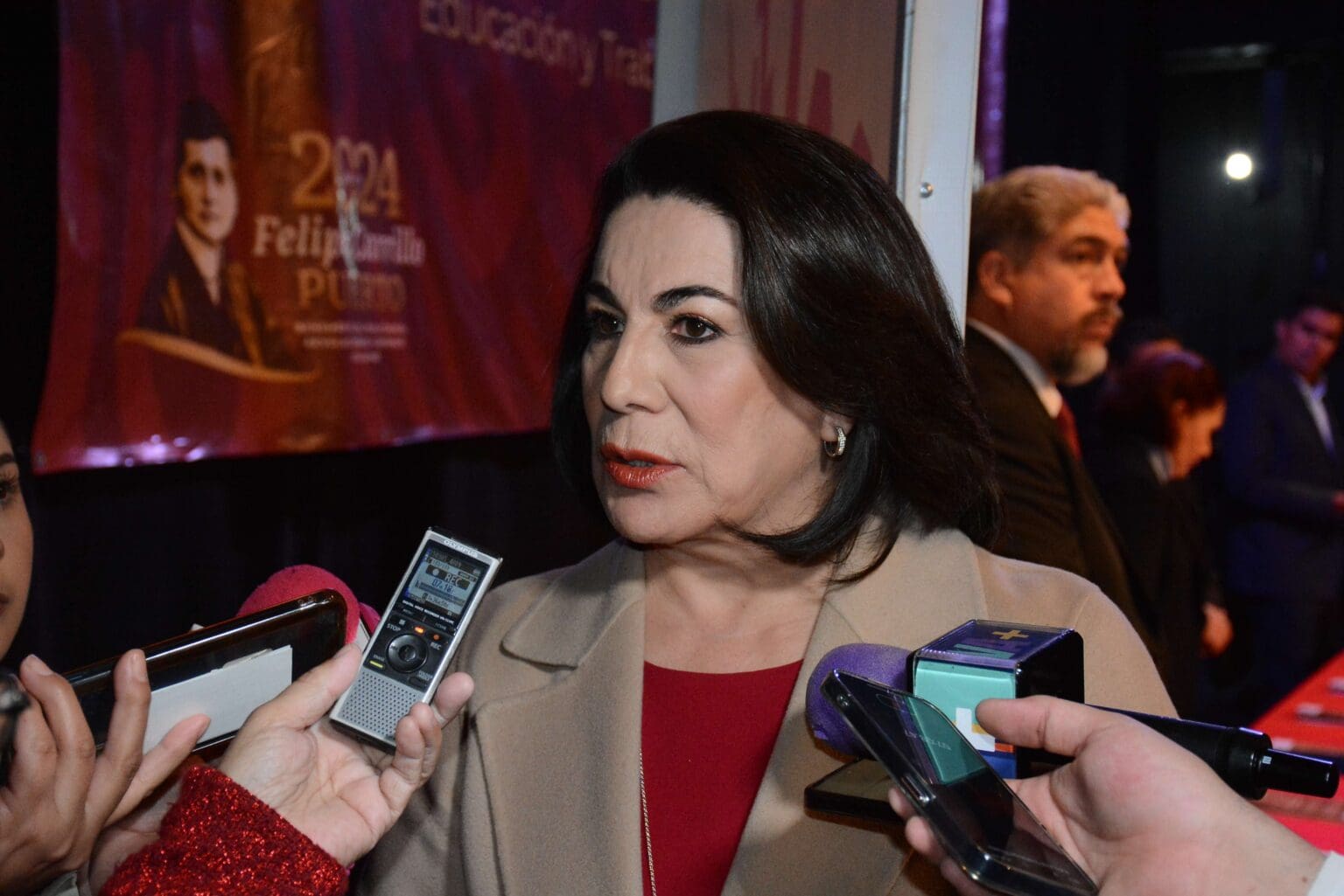 ‘Hay que estar en donde se van a definirlas cosas más importantes del país’: Lorena Martínez