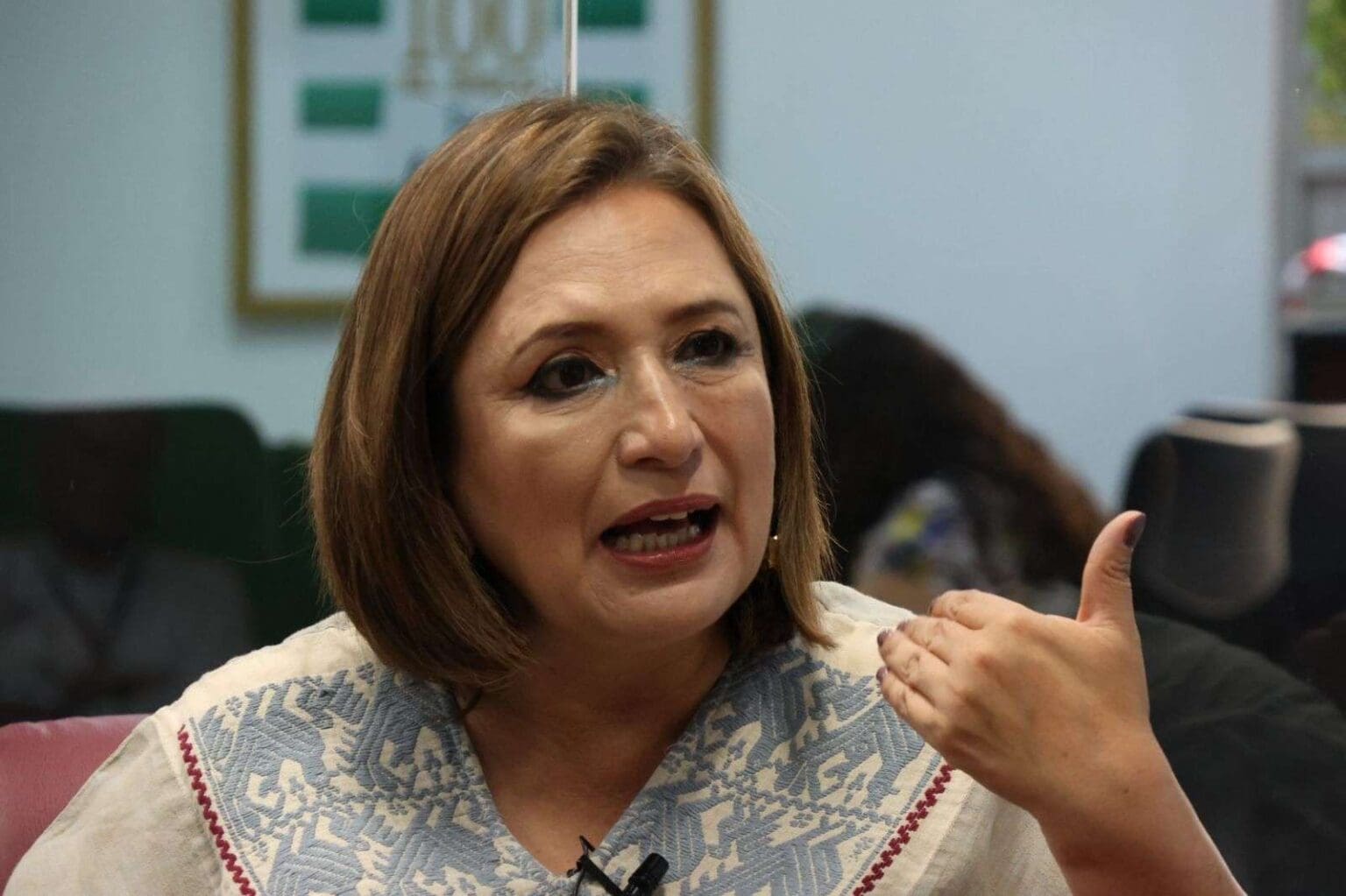 Quien Xochitl Galvez la senadora y ganadora de la encuesta del Frente Amplio 1 1