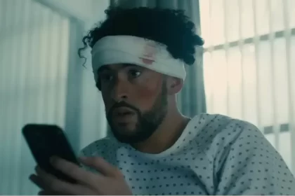 bad bunny Ojitos Lindos music video still 2023 billboard 1548 1