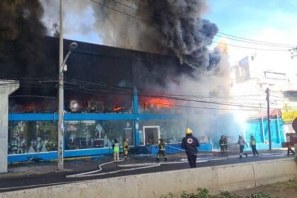 incendio en local comercial