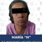 la mujer fue detenida durante