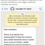 lilly tellez amenaza