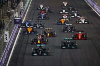 salida del pasado gp de arabia saudi en el circuito de yeda 1