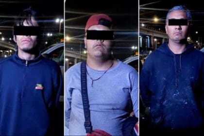 Detienen a tres extorsionadores, presuntos miembros de Unión Tepito