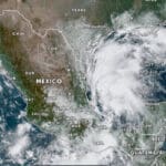 tormenta tropical nicholas trayectoria