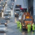 Tormenta inusual amenaza a California