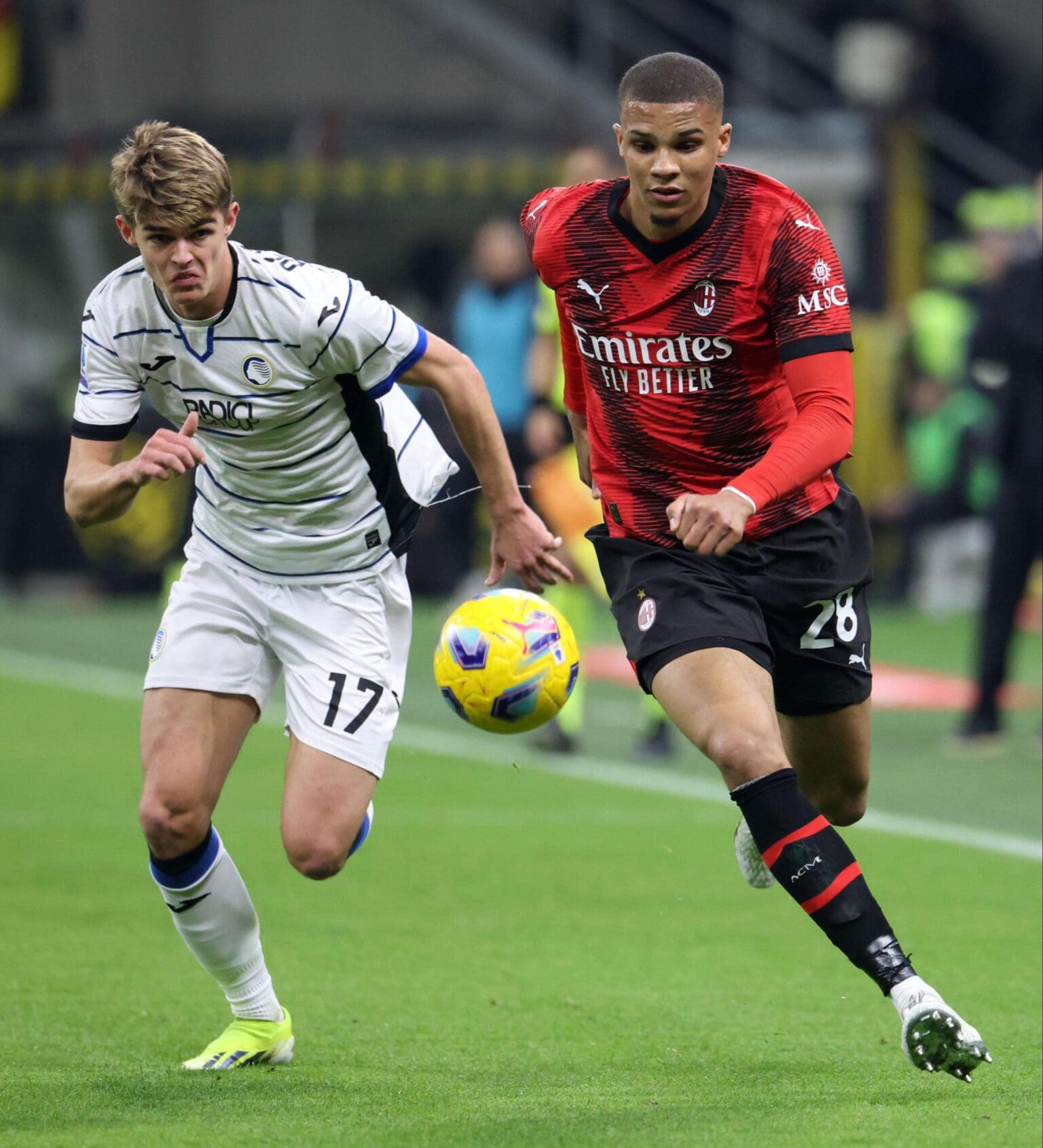 Milan y Atalanta igualan a un gol en San Siro