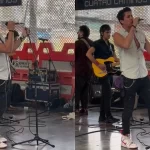 El actor Jonathan Islas sorprende al público al cantar en el Metro