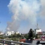 En plena contingencia reportan incendio en Xochimilco