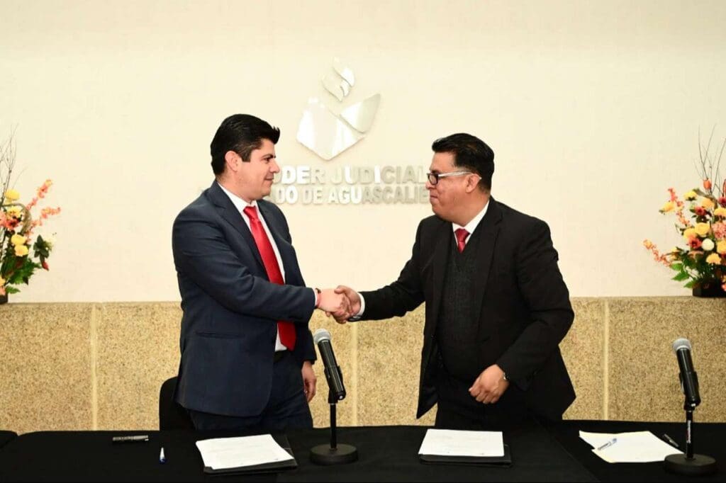 FN 09 FIRMA AYUNTAMIENTO DE PABELLON DE ARTEAGA CONVENIO DE COLABORACION INTERINSTITUCIONAL CON EL PODER JUDICIAL DEL ESTADO DE AGUASCALIENTES 2 1 1
