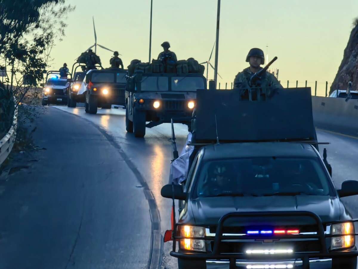 Arriban 800 militares a Zacatecas