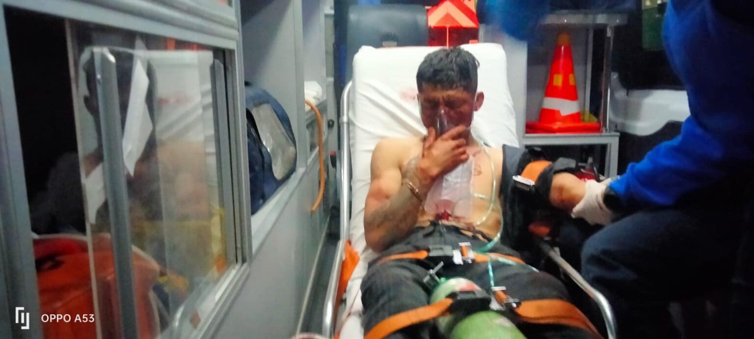 Dos sicarios intentaron ejecutar a balazos a un joven en "Las Huertas"