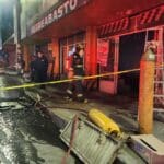 Se registró un incendio al interior de una bodega en el Centro Comercial Agropecuario