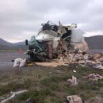 Dos traileros originarios de Aguascalientes y Colima murieron tras choque fontal en Saltillo