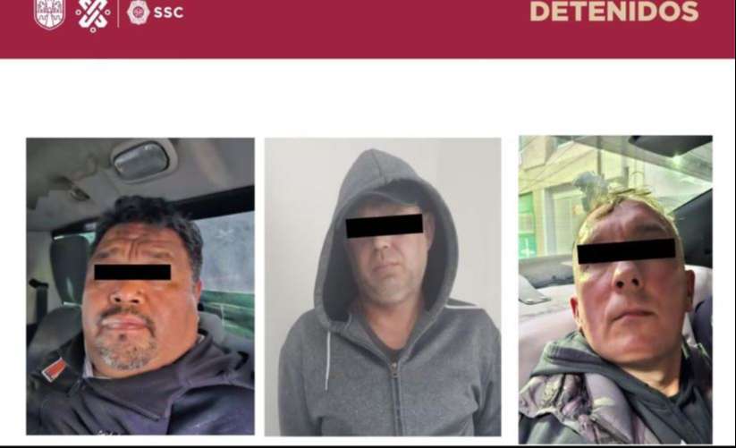 Detienen a dos ucranianos por huachicoleo en Iztacalco