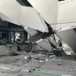 Colapsa estructura del hotel Expo Plaza en Jalisco