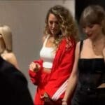 Taylor Swift fue captada en su llegada al Super Bowl