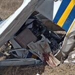 Milagrosamente salvó la vida el piloto aviador
