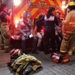 Bomberos atienden explosión en local de la Zona Centro