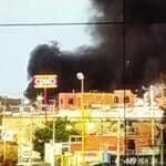 Bomberos sofocan incendio al oriente