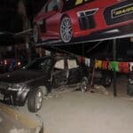 Conductor ebrio se accidenta en Segundo Anillo y sale ileso