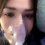 Danna Paola preocupa a fans al aparecer con mascarilla de oxígeno