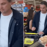 Captan a Leonardo DiCaprio comprando en un supermercado