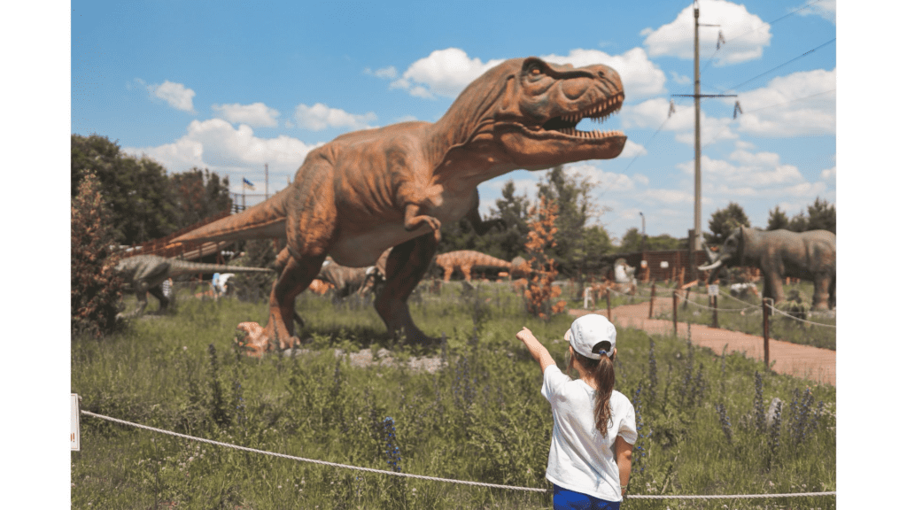 Dinosaurio en Parque Guanajuato