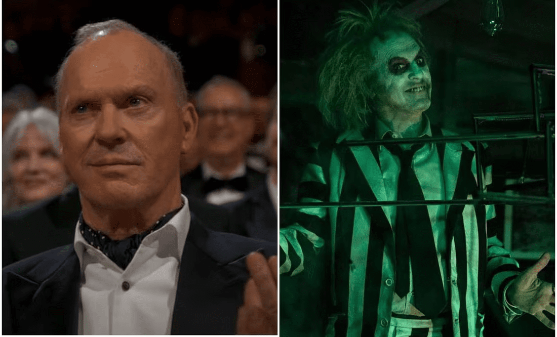 Así se ve Michael Keaton de "Beetlejuice" 30 años después