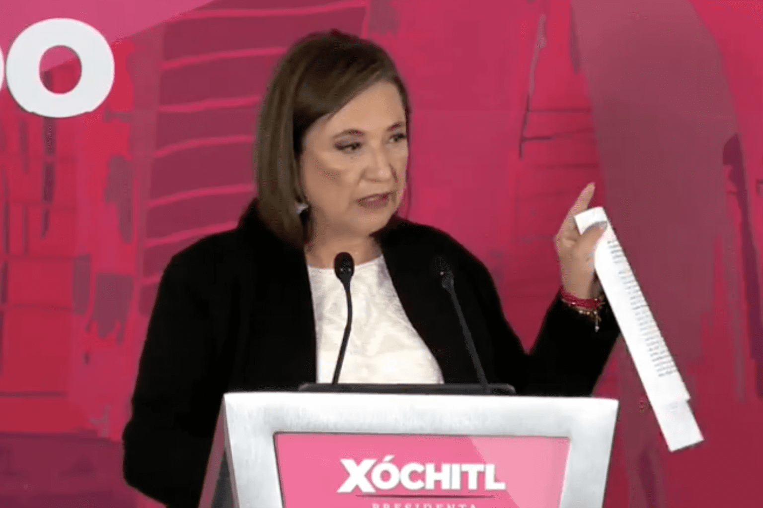 Gálvez denuncia corrupción de hijos de López Obrador en Tren Maya