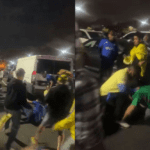 Aficionados de América y Cruz Azul protagonizan campal en EU